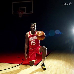 The power is yours for the taking. Get a signed Clint Capela 🏀 and $100 Rockets Shop gift card with the Reliant Rockets plan. | Reliant Energy ®