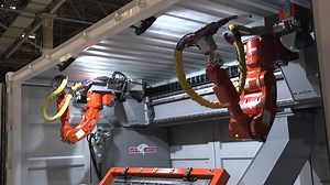 Have you ever seen a factory in a box? Learn more about this robot-filled shipping container bringing manufacturing technology to the construction site. https://autode.sk/2SQHSMw | Autodesk