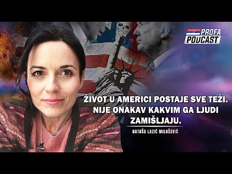 Nataša Lazić Milošević: AMERIKA JE U TOTALNOM RASULU, AMERIČKI SAN VIŠE NE POSTOJI