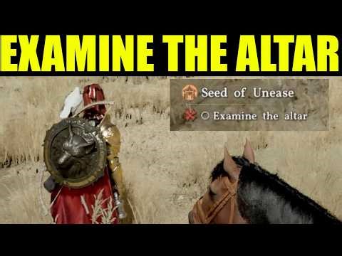 Crimson desert - how to how to examine the altar (Seed of unease quest guide)