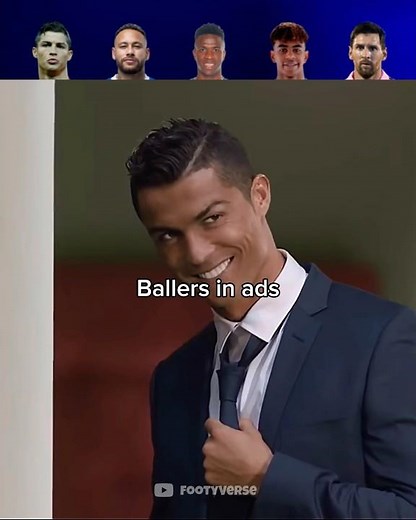 Ballers in ads💀 #football #shorts