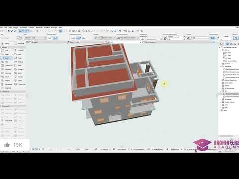 SLANT ROOF DESIGN IN ARCHICAD... LEARN THE FAST AND EASY STEP TO DESIGN SLANT ROOFS FOR YOUR PROJECT