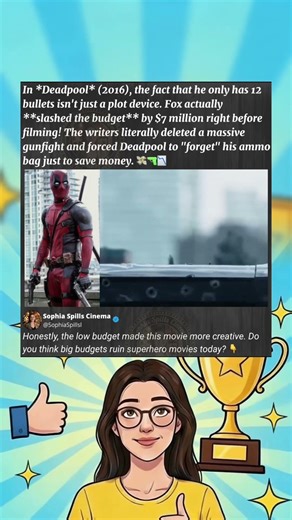The Insane Reason Deadpool Only Had 12 Bullets 🔫#deadpool #ryanreynolds #marvel #filmfacts #sigma