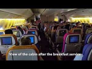 Thai Airways Boeing 777-300 Economy Class Flight Experience: TG670 Bangkok to Sapporo
