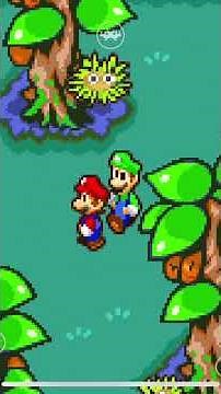 Playing Mario and Luigi Superstar Saga