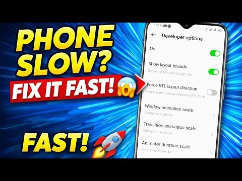Mobile Slow Problem Fix | Phone Ko Super Fast Kaise Kare 😱 | Android Speed Boost Trick 2026