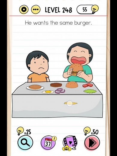 Brain test level 248 | level 248 solution | Solve the puzzle | Puzzles | Riddles