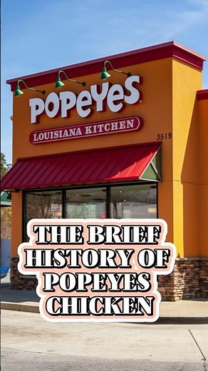 The Unbelievable History Of Popeyes Chicken in 1 min.