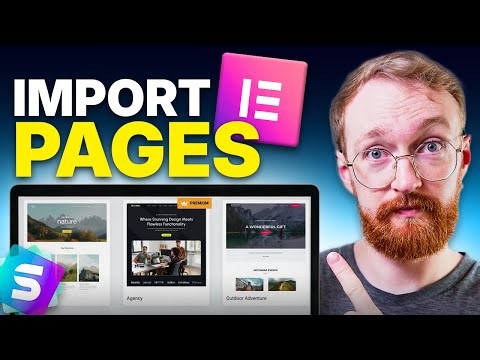 How to Import Full Pages in Elementor with Starter Templates