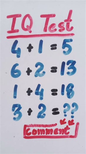 Math IQ test challenge for genius #mathtest #iqtest #mathpuzzle #braintestsolution #mathquiz #short