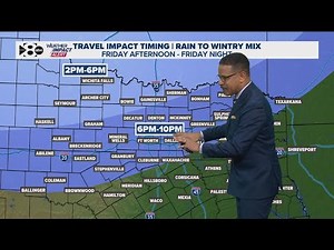 DFW Weather: Latest snow, ice totals forecast and timing