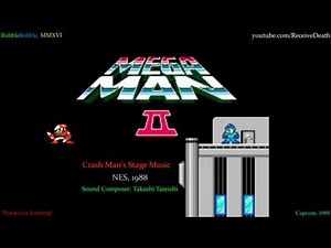 Mega Man 2 (NES OST) - Crash Man's Stage Music (Super Extended)