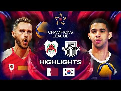 Al Rayyan 🇶🇦 vs. Capital SkyWalkers 🇰🇷 - AVC Champions League 2026 | Highlights - Pool Play