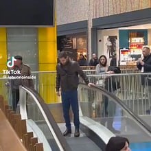 Father and son both stepped up for this social experiment. - Video