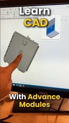 Sheet Metal Design using Solidworks | Learn CAD Design & CNC VMC Programming to get a Good Job!