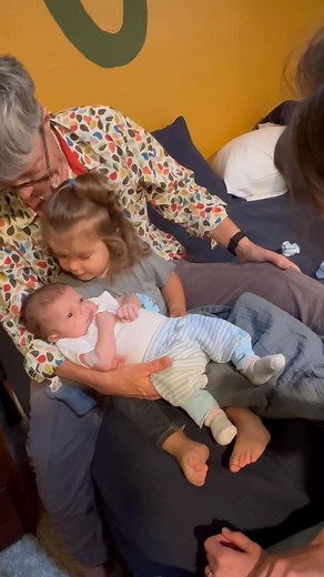 1.7K views · 155 reactions | Happy Sweet Boy Sunday! Here is the day our Noli-Bear came home to his family. Nobody was more excited than big sister, Frances!  | Jenna Smith | Facebook