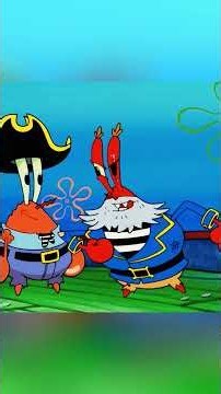 Mr. Krabs deceived his pirate grandfather with a huge lie and then everything fell apart#shorts