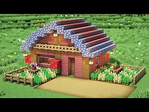 Minecraft: How to build a Simple Brick Survival House