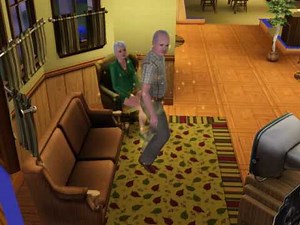 The Sims 3 | Old man dying of old age