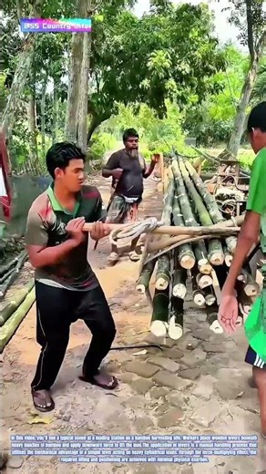 Bamboo on Fire: How Leverage Mechanics Transform Heavy Loads into Effortless Movement