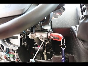 How to remove the ignition lock on the Fiat Ducato