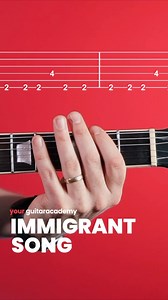 🎸Immigrant Song - Led Zeppelin Guitar Tutorial with Tabs and Chords. Save to learn! Follow @yourguitaracademy For Daily Guitar Lessons, Tutorials & Online Courses 💯🔥 Try out the YGA Club 14 day free trial - LINK IN BIO Are you a guitar player looking to take your skills to the next level? For more Guitar Tabs, Guitar Lessons, Guitar Courses & Guitar Tutorials, go check out our social media channels. Also, please don’t forget to follow the page to stay informed about the lessons and courses we