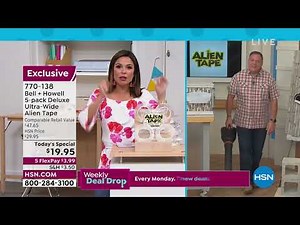 Bell + Howell 5pack Deluxe UltraWide Alien Tape