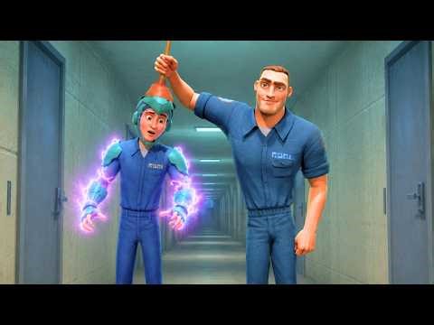 A SPECIAL SUIT from a SUPER VILLAIN bonds to a JANITOR’S body and gives him EVIL POWERS