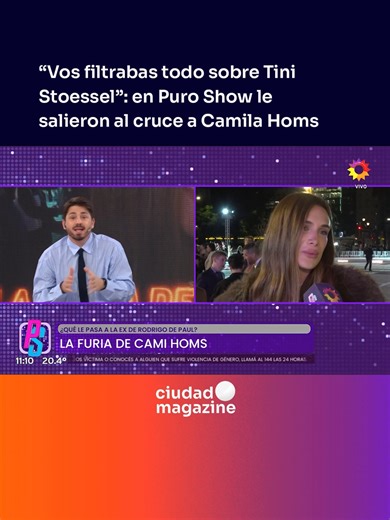 La modelo reapareció en público y desató una polémica con sus declaraciones sobre los periodistas. 🔗 Leé la nota completa en Ciudad.com o link en bio #Espectáculos