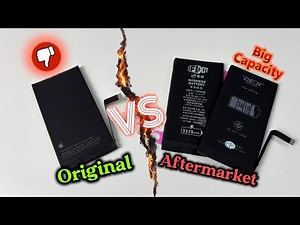 World’s Best Battery Test Comparison | Original vs Fake Aftermarket (BIG Capacity) Drain Test