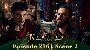 Kurulus Osman Urdu | Season 6 Episode 216 Scene 2 I Tumhaara sawaal ka yehi jawaab hai! Subscribe karne ke liye : 👉 https://atv.link/krlsur The people of Anatolia were forced to live under the circumstances of the danger caused by the presence of Byzantine empire while suffering from Mongolian invasion. Kayı tribe is a frontiersman that remains its' presence at Söğüt. Because of where the tribe is located to face the Byzantine danger, they are in a continuous state of red alert. Giving the cond