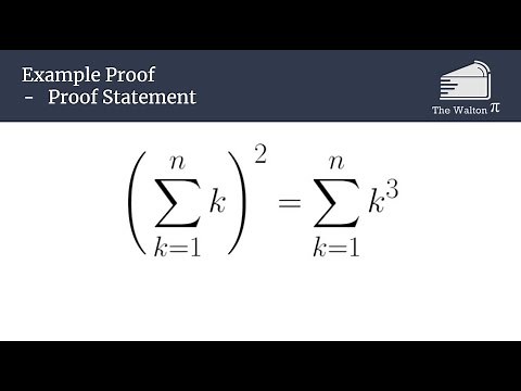 Inductive Proof Example 3 - Sum of k^3
