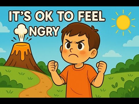 Angry Volcano 🌋 | Control Big Feelings with Fun Rhyme #EmotionalLearning #AngerSong