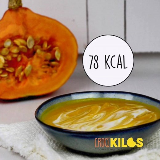 362 reactions · 145 shares | TUTO : Soupe de potimarron-coco Une recette exclusive Croq'Kilos  + de recettes sur notre page ✅ | Croq | Facebook