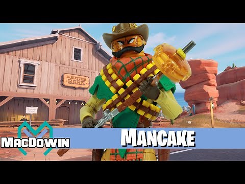 Mancake Fortnite Action Figure | 6" Hasbro