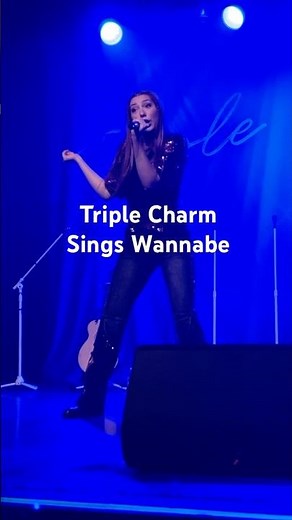 Wannabe (Triple Charm LIVE) 🩷😍 Los Angeles Concert #triplecharm #concert #spicegirl