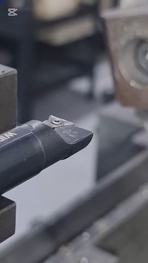 Little manual lathe action. #machining #lathe #stainlesssteel #boring #literally | Cameron Rogers