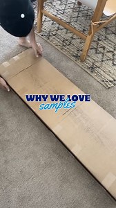1.2K views · 127 reactions | Our customers  trying out our free samples - whether it’s finding fresh looks, testing quality firsthand, or having them delivered right to their door! Finding the perfect shade should be easy and we’re here to help. Try our samples out for size. Head to our site and order up to 10 FREE samples. ➡️ #windowtreatments #freesamples #blindsdotcom #homeinterior | Blinds.com | Facebook