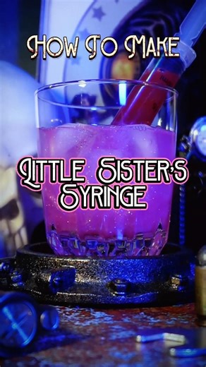 Little Sister’s Syringe (A cocktail inspired by Bioshock) #shorts #comedy #bioshock #2k