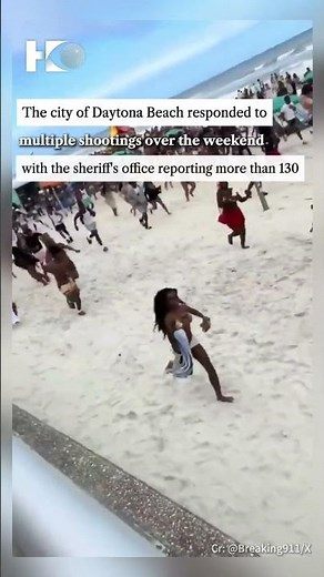 Massive spring break crowd flees Florida beach as "takeover" events cause chaos