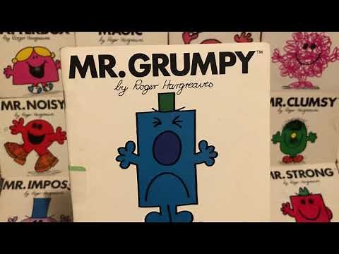 Mr. Men & Little Miss “Mr. Grumpy” Book 1980s 80s Then 80s Now