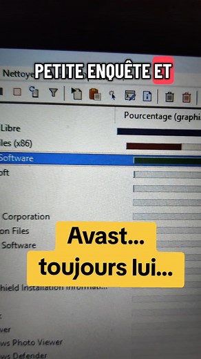 Avast occupe une place énorme sur cet ordinateur. Je pense à un bug ! #avast #antivirus #assistanceinformatique #informatique | Mon Assistant Numérique