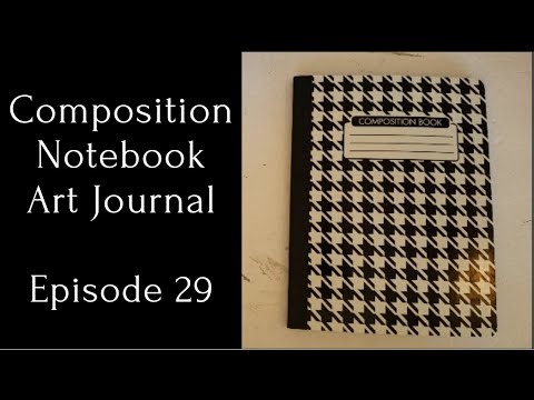 Composition Notebook Art Journal Doodling Book Episode 029
