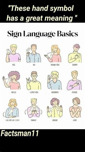 Hand symbols has a great meaning #englishfacts #englishshorts #ytshorts