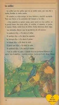 The Hummingbird. Spanish reading book 5th generation 1972