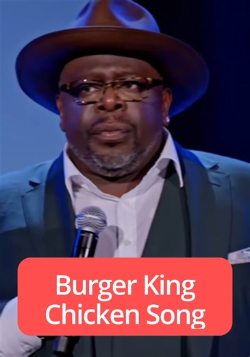 Burger King Chicken Song | Cedric The Entertainer