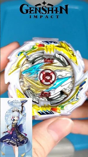 Kamisato Ayaka [Genshin Impact] Beyblade Burst Sparking Combo #shorts