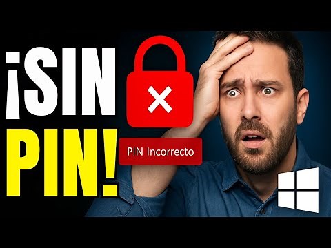 🔓 Olvidé el PIN de Inicio en Windows 10 y 11 | Cómo Recuperar, Cambiar o Quitar el PIN de Microsoft