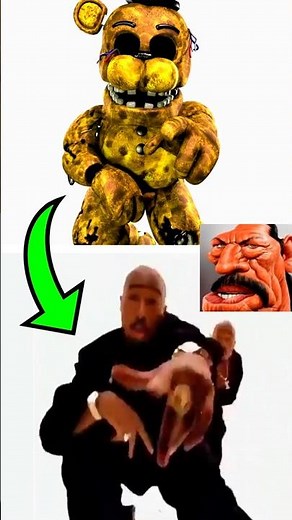 Referências do RAP do FNAF ASSUSTADOR #fnaf #fnafmemes #fnafanimation