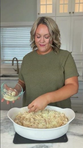 Chicken Alfredo Bake